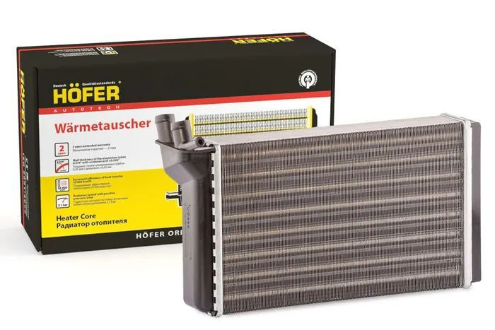 Hofer Radiator Радиатор отопителя ВАЗ 2110 алюминий HOFER арт. HF 730 223 - HOFER арт ...