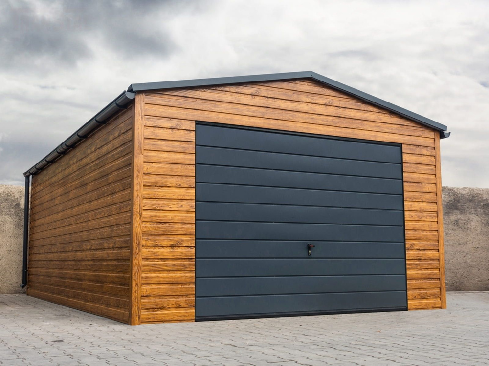 Гараж быстровозводимый на стальном каркасе - купить с доставкой по ...