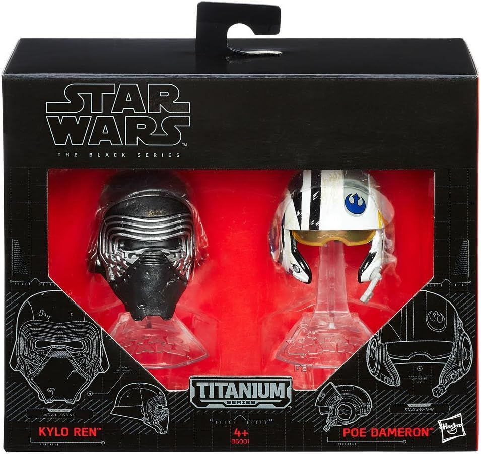 Star wars the black series titanium hot sale series helmets