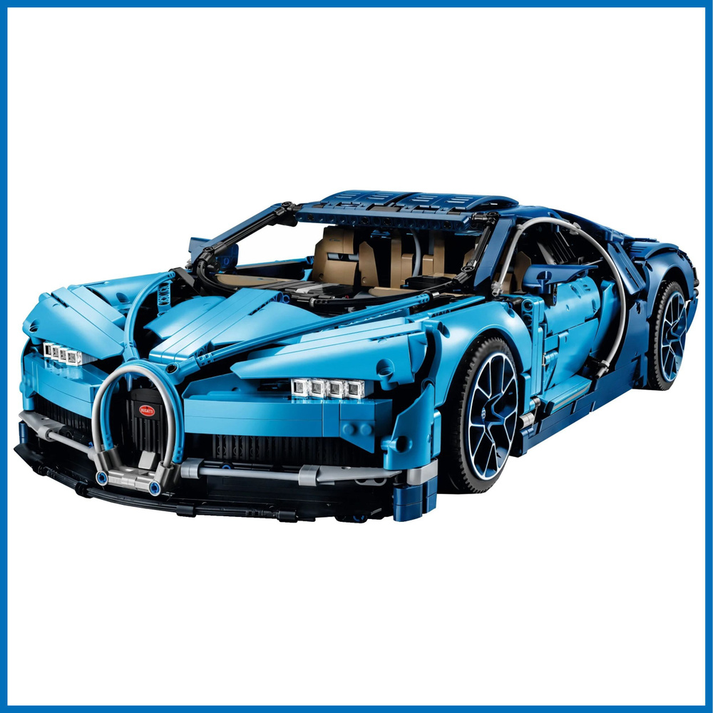 Конструктор LX Машины Bugatti Chiron, 3599 деталей совместим с Lego -  купить с доставкой по выгодным ценам в интернет-магазине OZON (796908105)