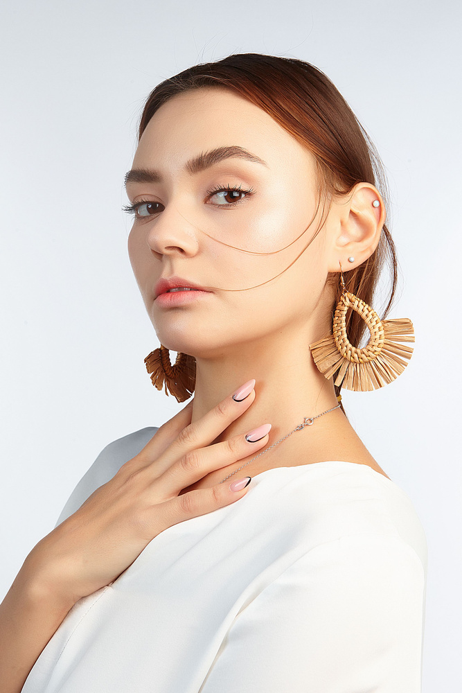 Серьги Красная Жара \"Жар пустыни\" - купить с доставкой по выгодным ...