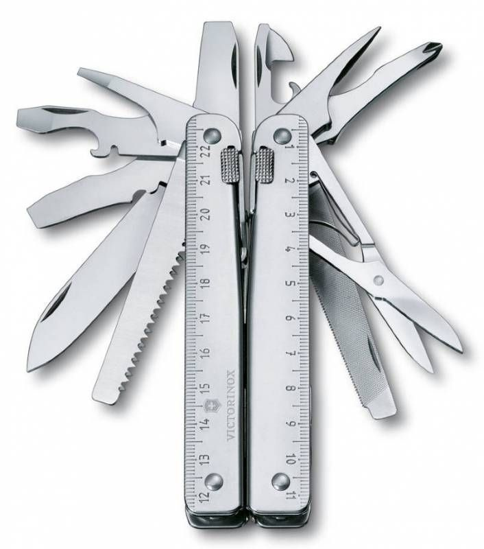 Мультитул Victorinox SwissTool X (3.0327.L) 115 мм, 27 функций, серебристый , картонная коробка  #1