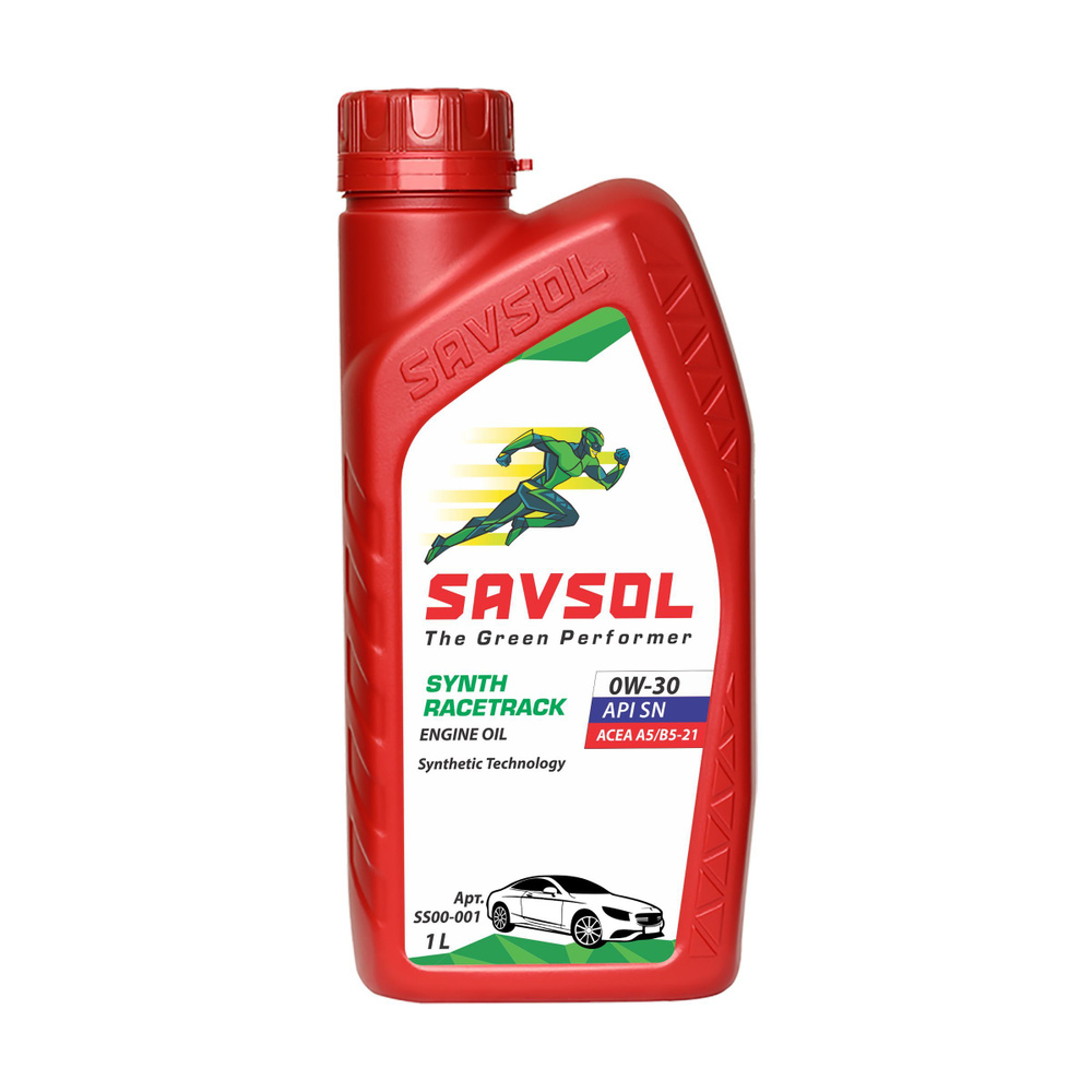 SAVSOL 0W-30 Масло моторное, Синтетическое, 1 л #1