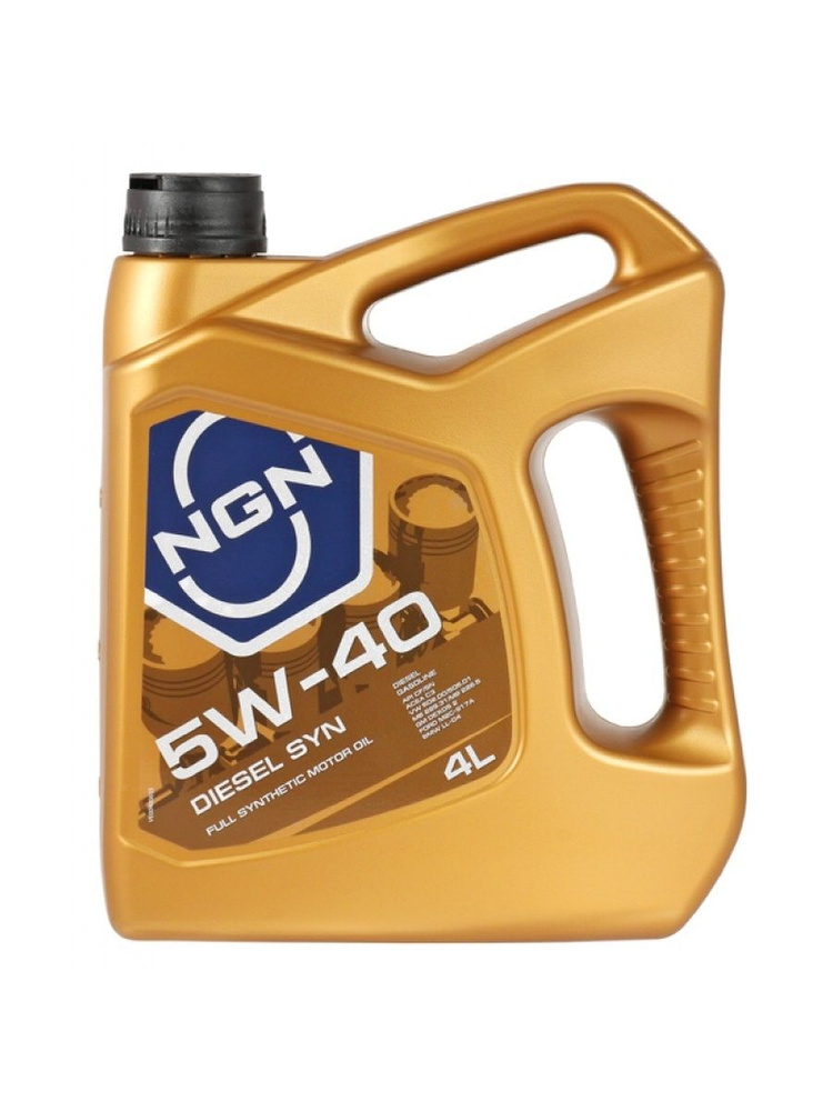 Масло моторное NGN 5W-40 Синтетическое - купить в интернет-магазине ...