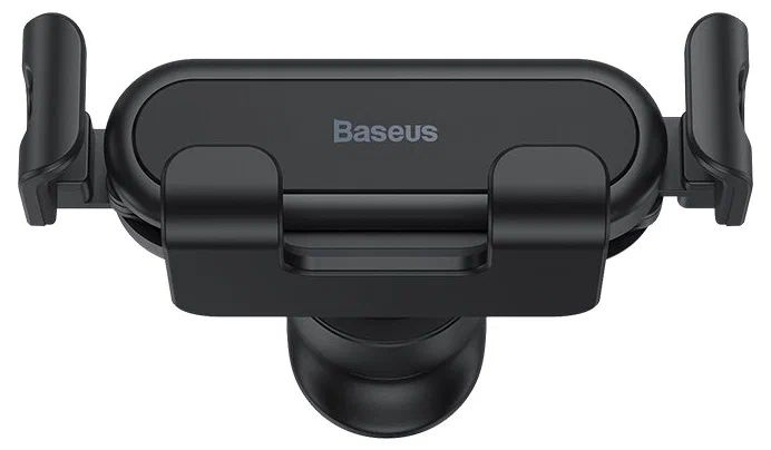 Автомобильный держатель Baseus Stable Gravitational Car Mount (Air Outlet) черный (SUWX01001)  #1