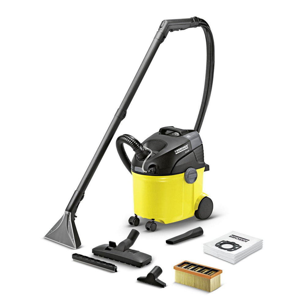 Моющий пылесос Karcher Karcмоющий, желтый, черный - купить по низким ценам  в интернет-магазине OZON (969177260)