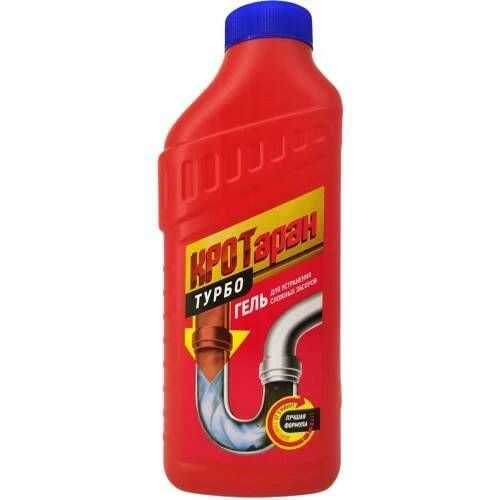 КроТаран Турбо-гель для сложных засоров, 500 г - купить с доставкой по ...