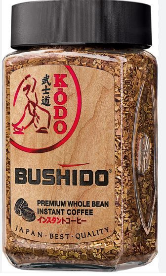 Кофе Бушидо Кодо 95 гр (Bushido Kodo) натуральный растворимый ...