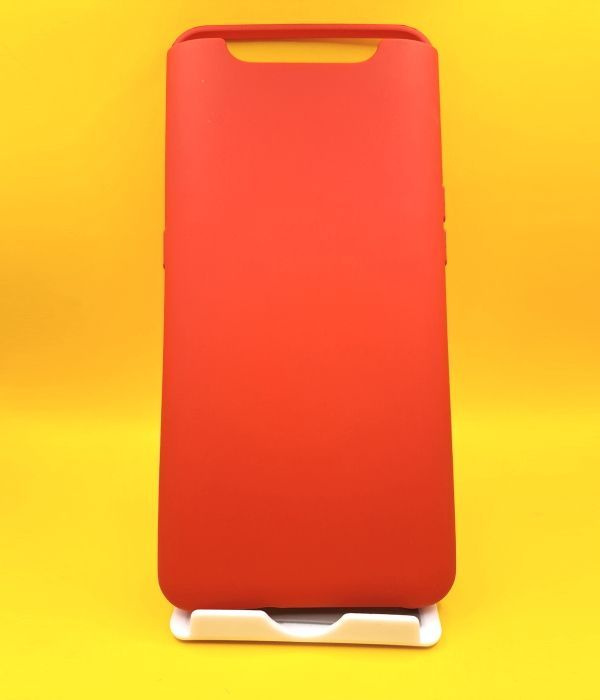 Силиконовый чехол для Samsung Galaxy A80, Silicone case High-end TPU Case, цвет: красный #1