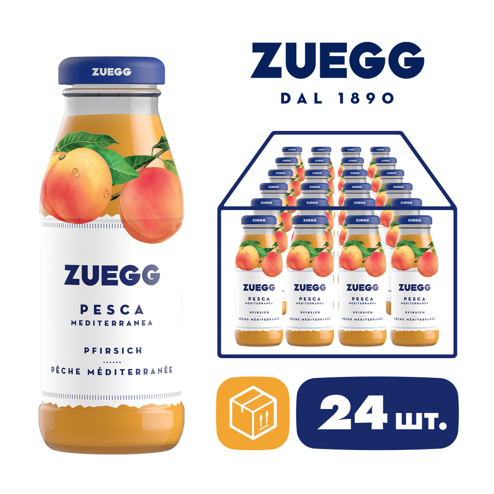 Нектар ZUEGG Персиковый, 24 шт х 0,2 л #1