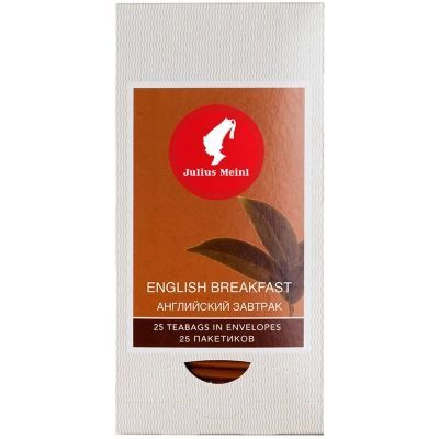 Чай черный байховый "Английский завтрак" Julius Meinl, 25 пакетиков  #1