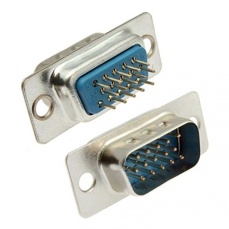 DHB-15M Разъем 15 pin на плату (пайка), - купить с доставкой по ...