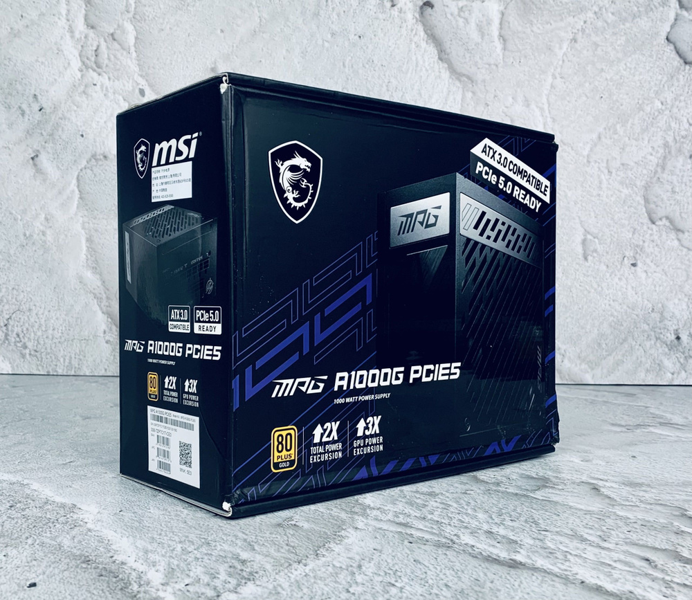 MSI MPG A1000G PCIE5 80 Plus Gold ATX3.0 