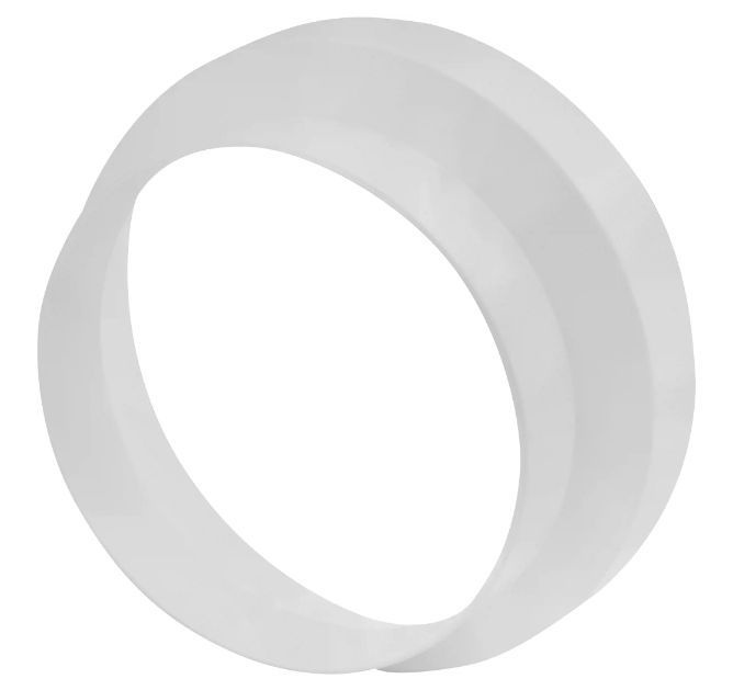 Переходник для круглых воздуховодов Equation D125/150 мм пластик ...