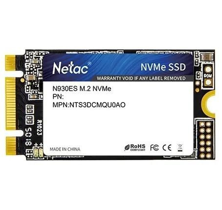 1 ТБ Внутренний SSD-диск Netac SSD M.2 2242 1.0Tb N930ES Series ...