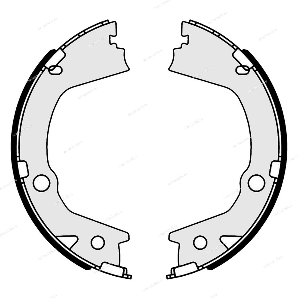 Тормозные колодки Trialli GF 0959 - купить по низким ценам в интернет ...