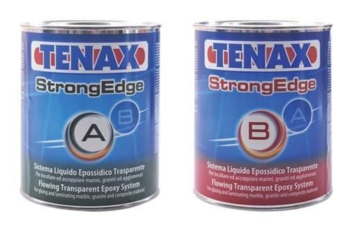 Клей эпоксидный Strong Edge (прозрачный/жидкий) 1,0+0,5л Tenax #1