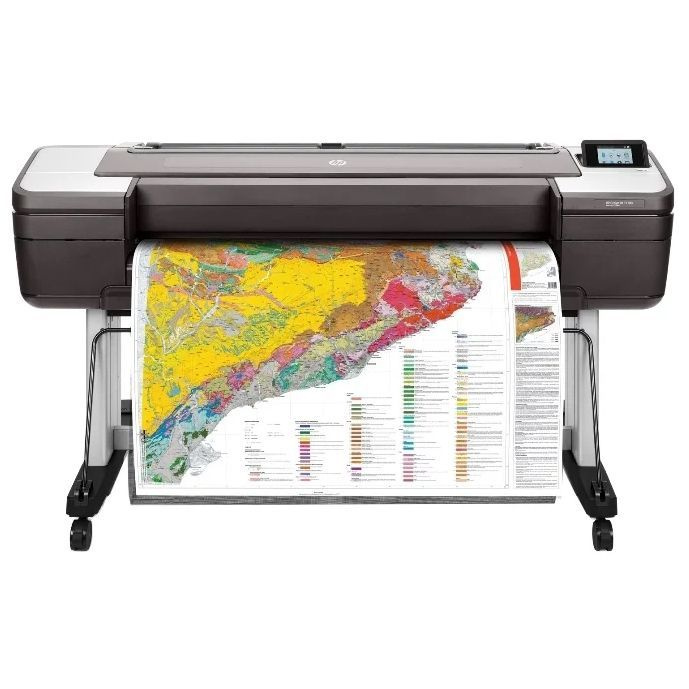 Плоттер HP DesignJet T1700dr, 44-in (W6B56A) #1