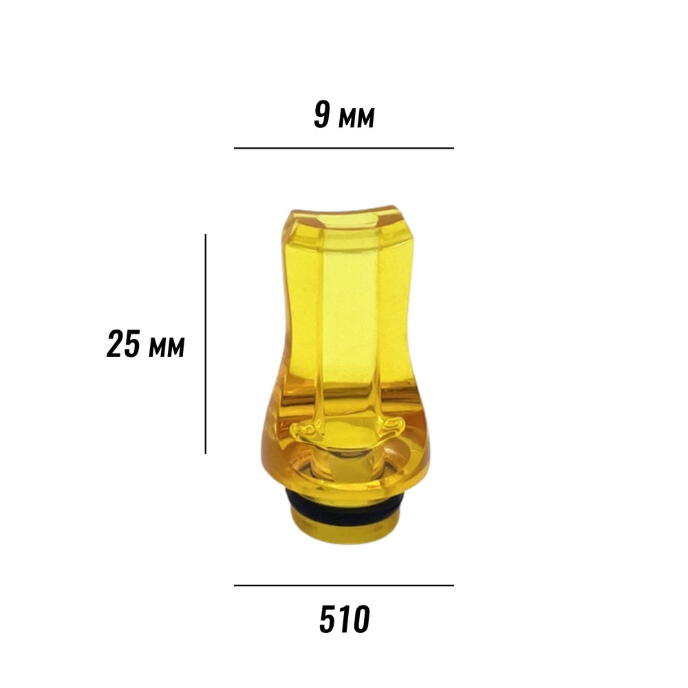 Аксессуар для электронных сигарет / Дрип тип 510. - купить с доставкой по  выгодным ценам в интернет-магазине OZON (1252353245)
