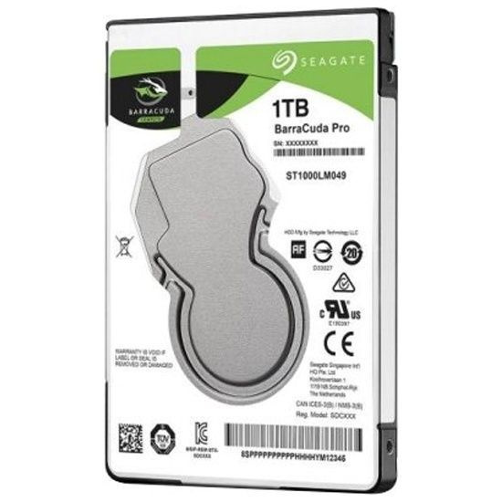 Seagate 1 ТБ Внутренний жесткий диск Seagate Barracuda Pro 2.5" 1Tb, SATA-III, 128Mb 7200rpm (ST1000LM049) #1