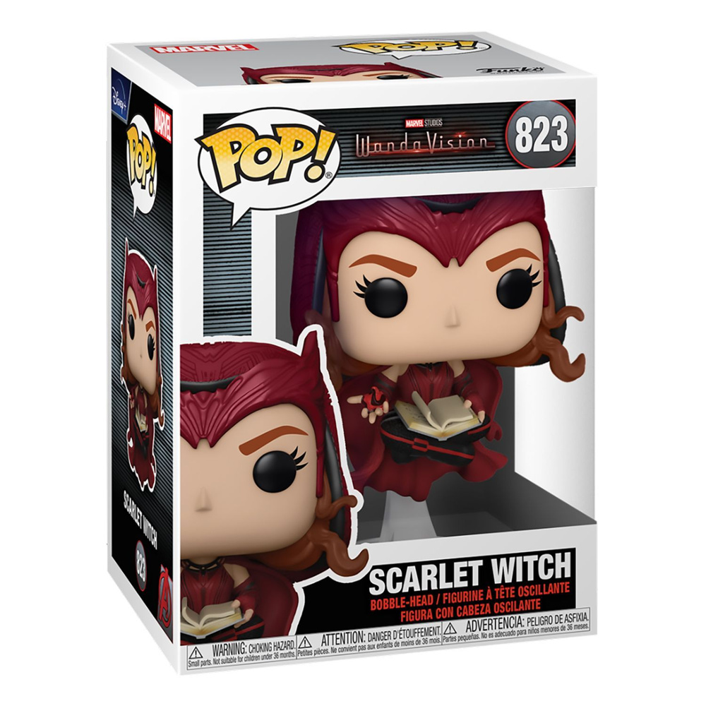 Фигурка Funko POP! Marvel: WandaVision: Алая ведьма (Ванда) (Scarlet Witch)  из сериала 