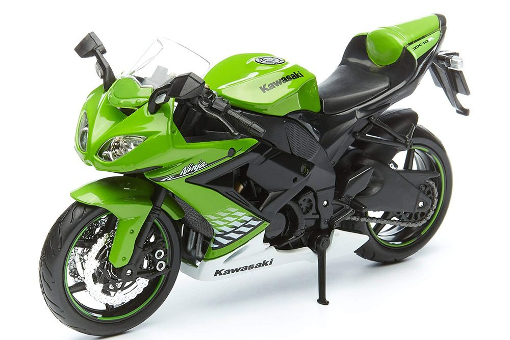 Модель коллекционная Kawasaki ninja ZX-10R / кавасаки ниньдзя зеленый  #1