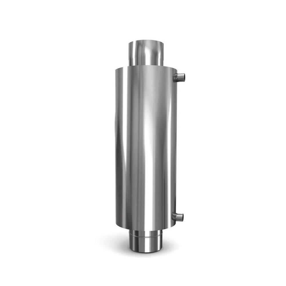 Теплообменник для банной печи 10 литров, D -115 мм, нержавеющая сталь AISI 430  #1