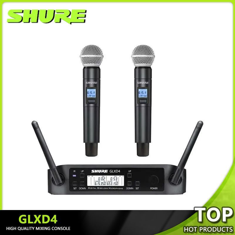 Shure Микрофон для живого вокала GLXD4, черный #1