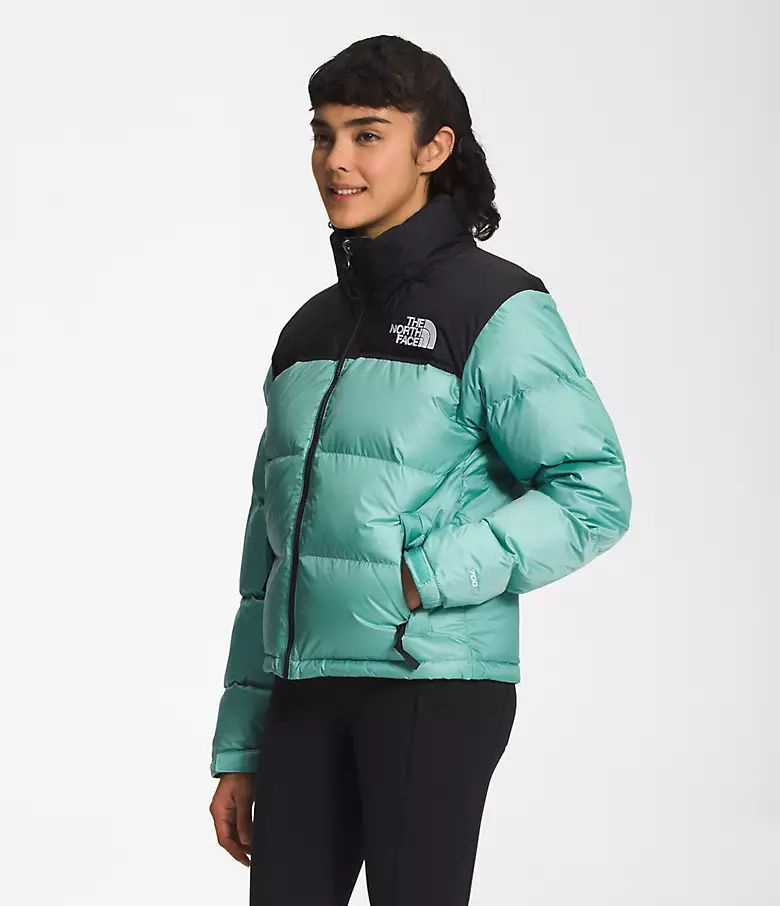 The North Face 1996 Retro Nuptse down puffer jacket in olive green