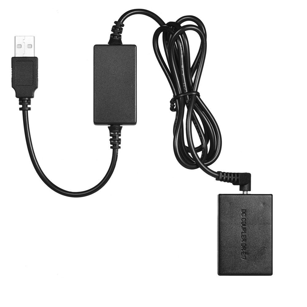 USB Конвертер (эмулятор) Andoer батареи Canon LP-E17 (DR-E18) - купить с  доставкой по выгодным ценам в интернет-магазине OZON (1081421570)