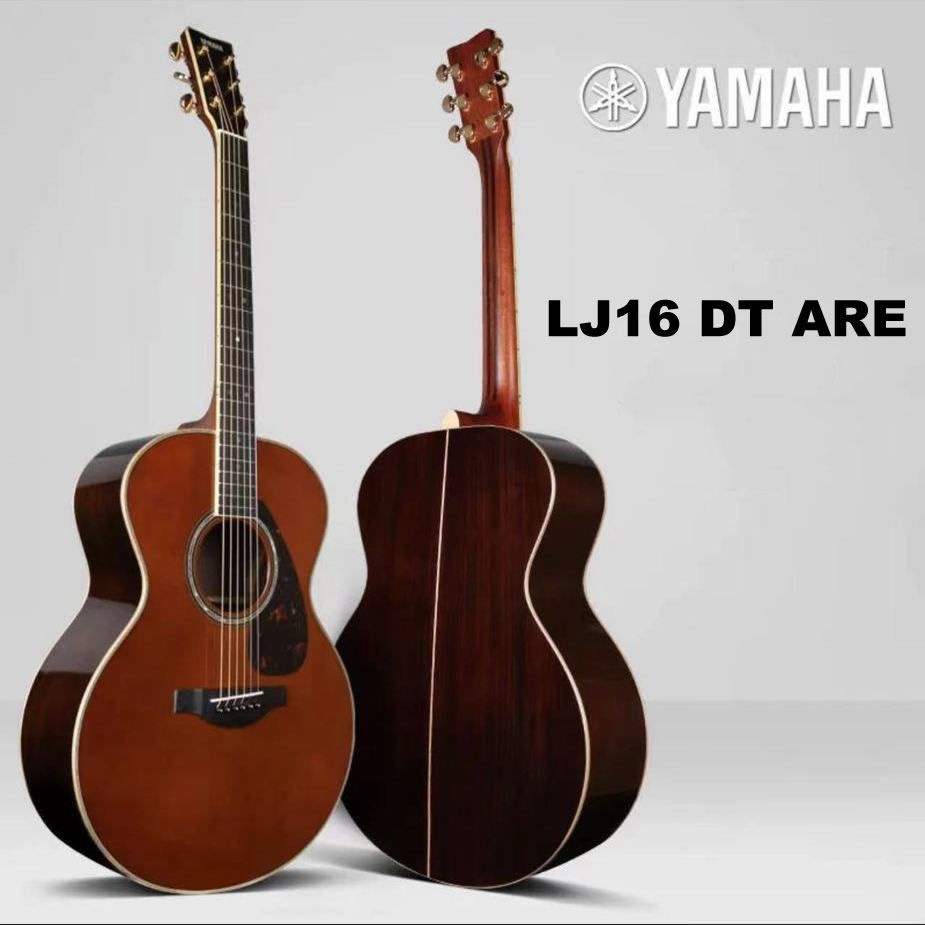 Yamaha Электроакустическая гитара Yamaha-LJ16_Yamaha LJ16-DT-ARE 6-струнная, корпус Меранти, Красное #1