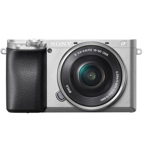 Фотоаппарат беззеркальный с объективом Sony A6100 Mirrorless Camera in Silver with 16-50mm f/3.5-5.6 #1