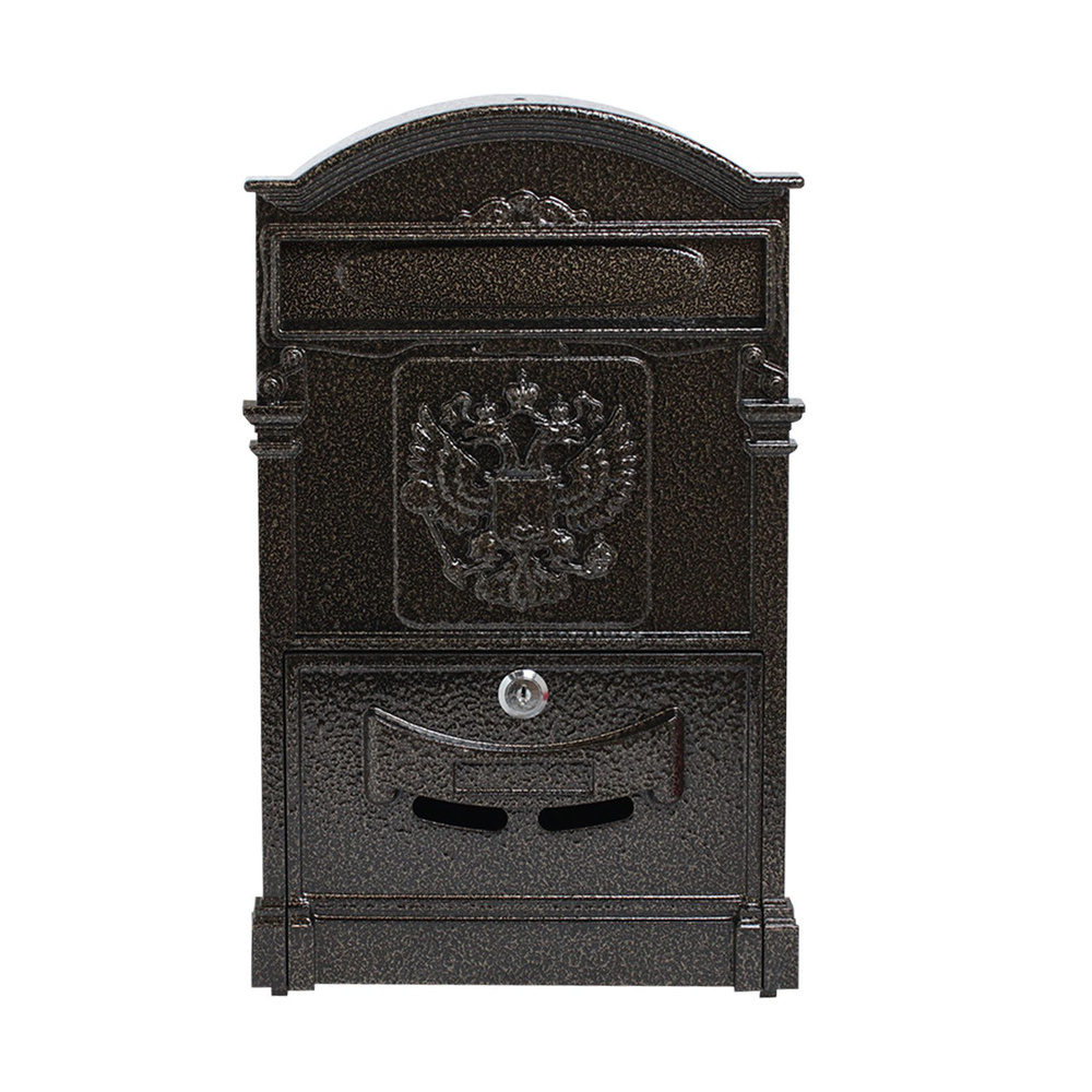 Ящик почтовый уличный для частного дома АЛЛЮР №4011 "Герб"  #1