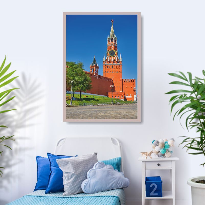 Постер на стену для интерьера ПолиЦентр Москва Кремль 40 x 30 см #1