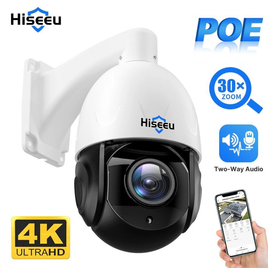 Камера видеонаблюдения Hiseeu HD115-PZ - купить по низким ценам в  интернет-магазине OZON (1128898005)