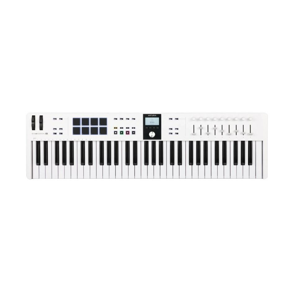 Миди клавиатура Arturia KeyLab Essential 61 MK3 White купить на