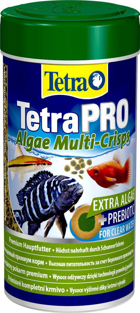 Корм для рыб TetraPro Algae Multi-Crisps 250мл #1