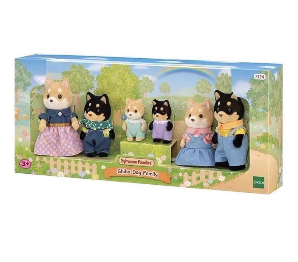 Sylvanian Families Семейство складных кошек Игрушки для девочек (фигурки и  аксессуары)