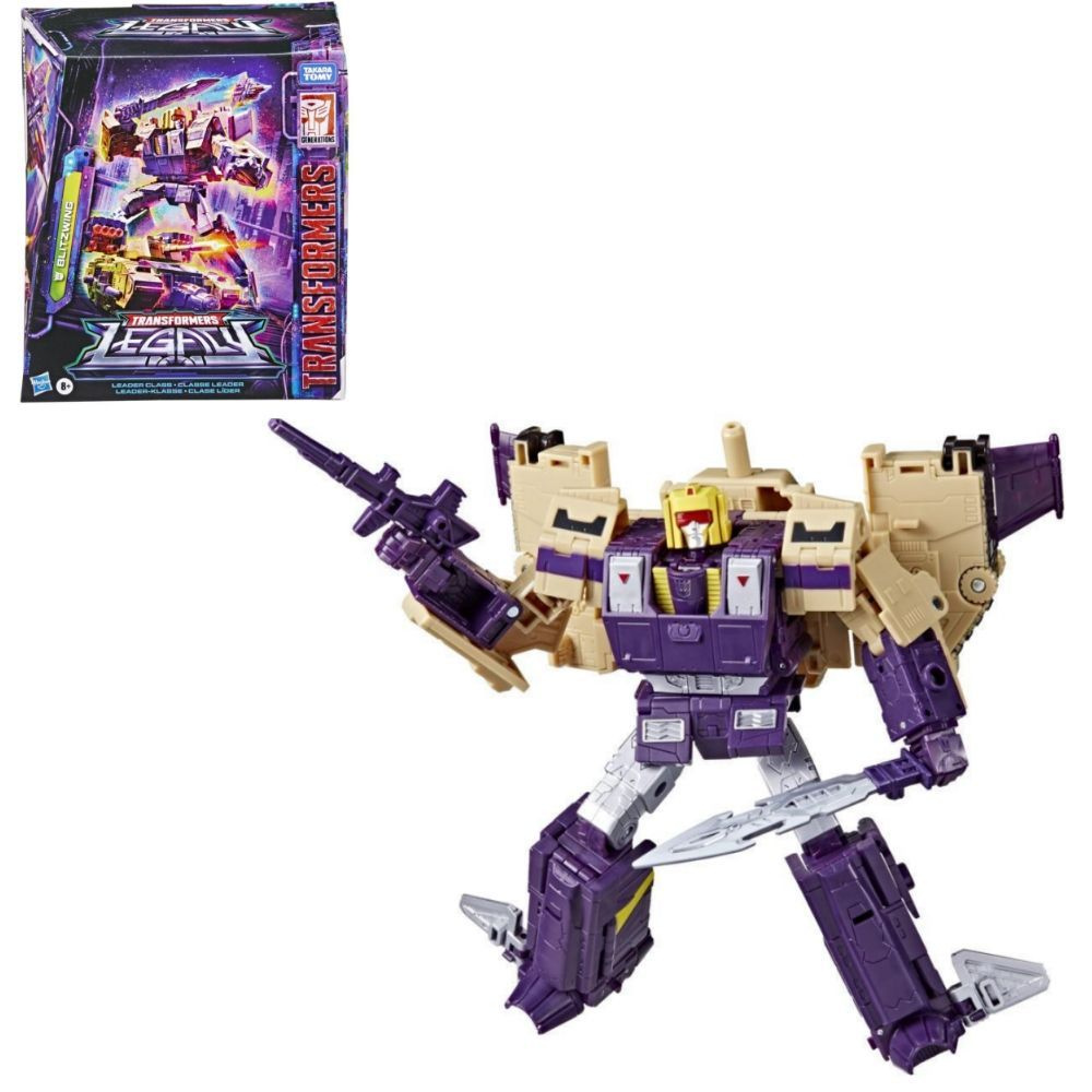 Hasbro Игрушки-трансформеры Generations Legacy Лидер серии Blitzwing  Фигурка тройного сменщика - от 8 лет и старше, 7 дюймов F3062 - купить с  доставкой по выгодным ценам в интернет-магазине OZON (1483033943)