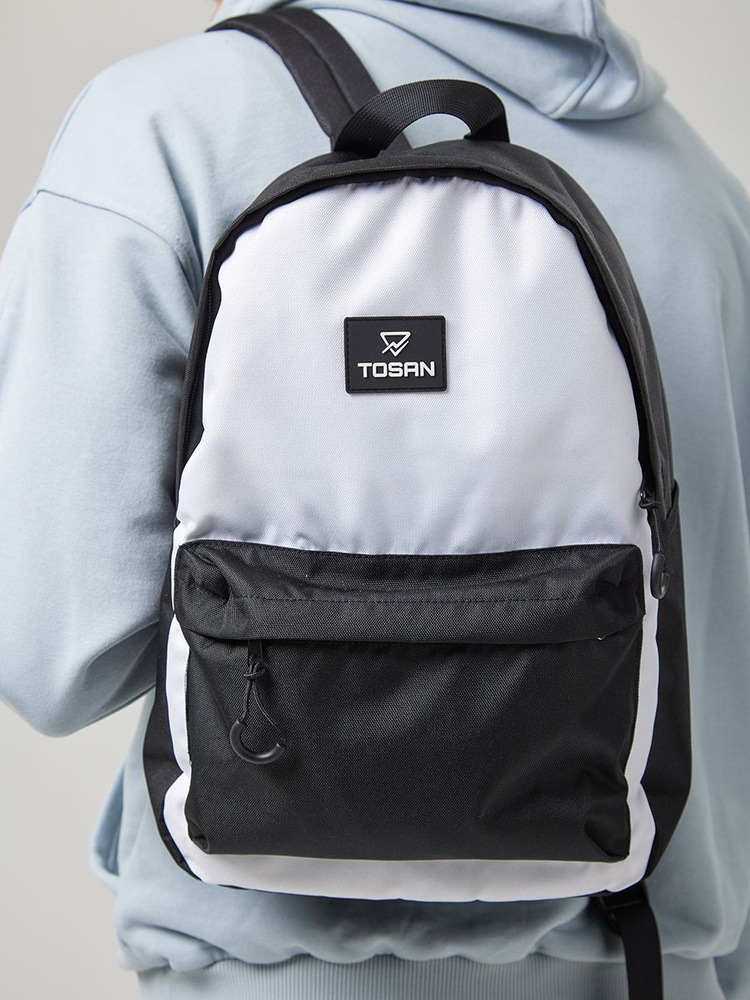 Рюкзак мужской женский для ноутбука Base (черно / белый) - купить с ...