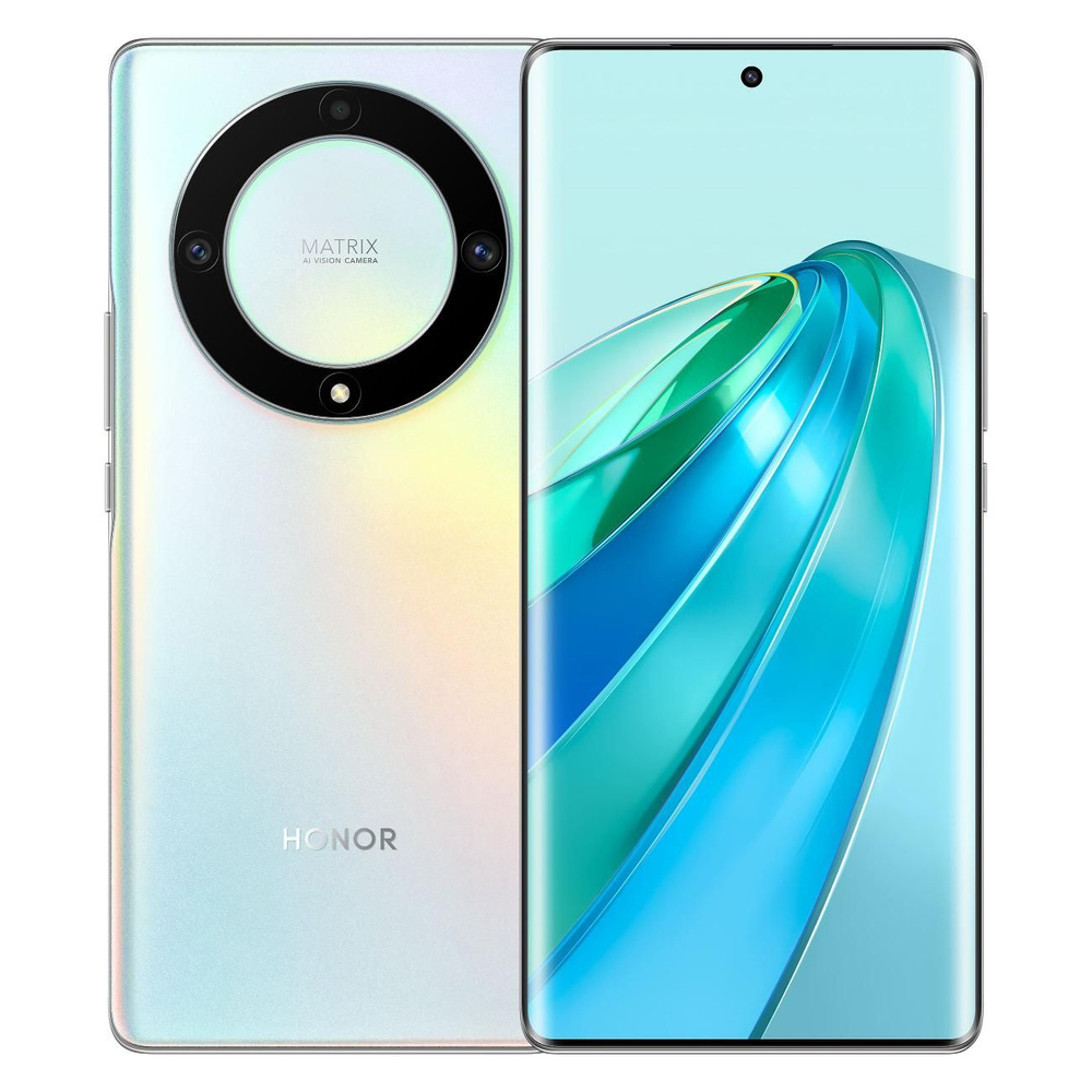 Смартфон Honor X9a 6/128GB 5109ALXU Silver - купить по выгодной цене в  интернет-магазине OZON (920178420)