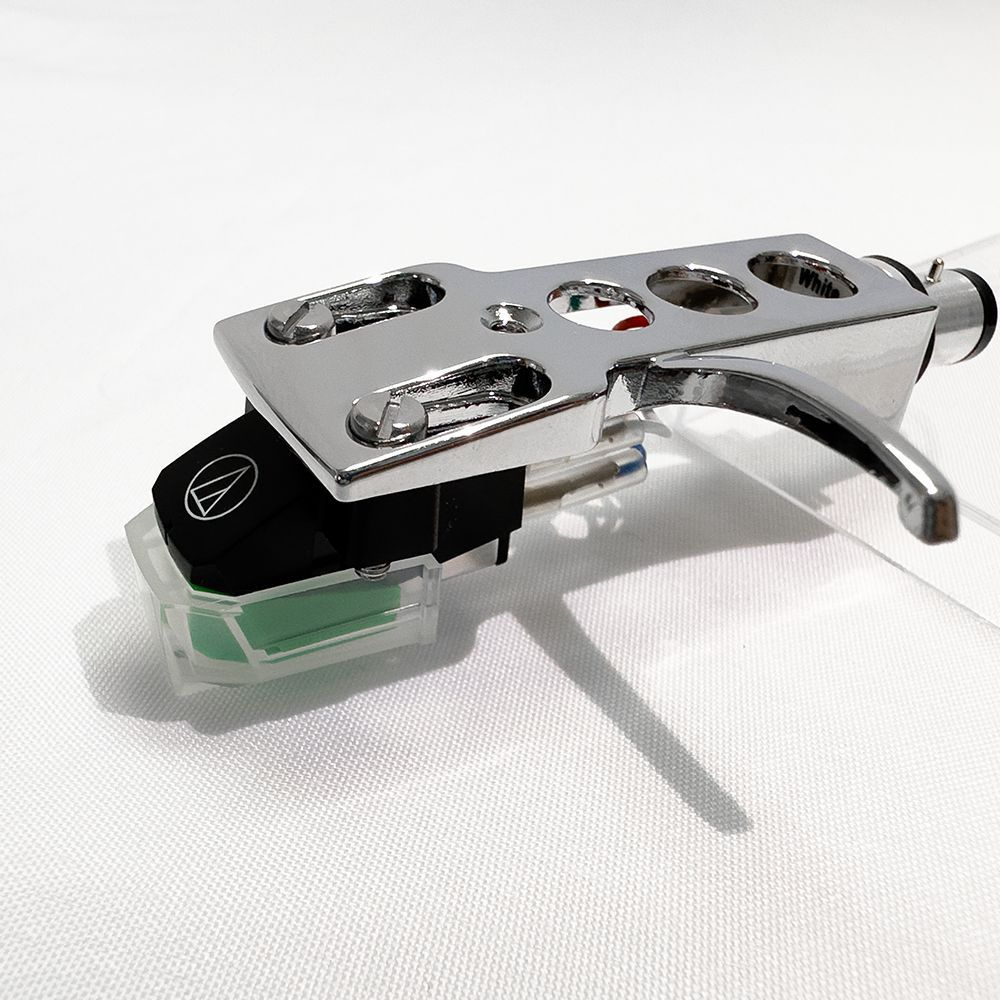 Audio-Technica AT-VM95E MM Головка звукоснимателя и Яркое серебро ...