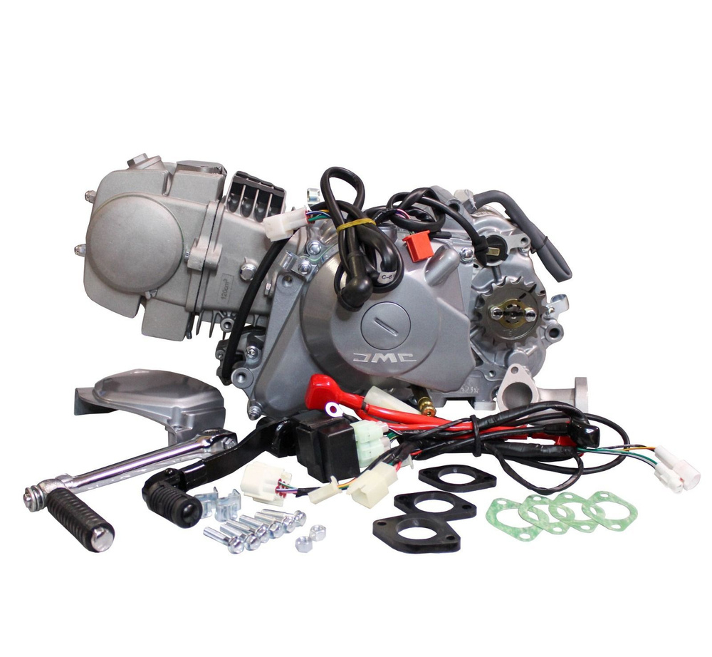 Двигатель JMC YX 125сс 154FMI (W120) для питбайка, полуавтомат ...