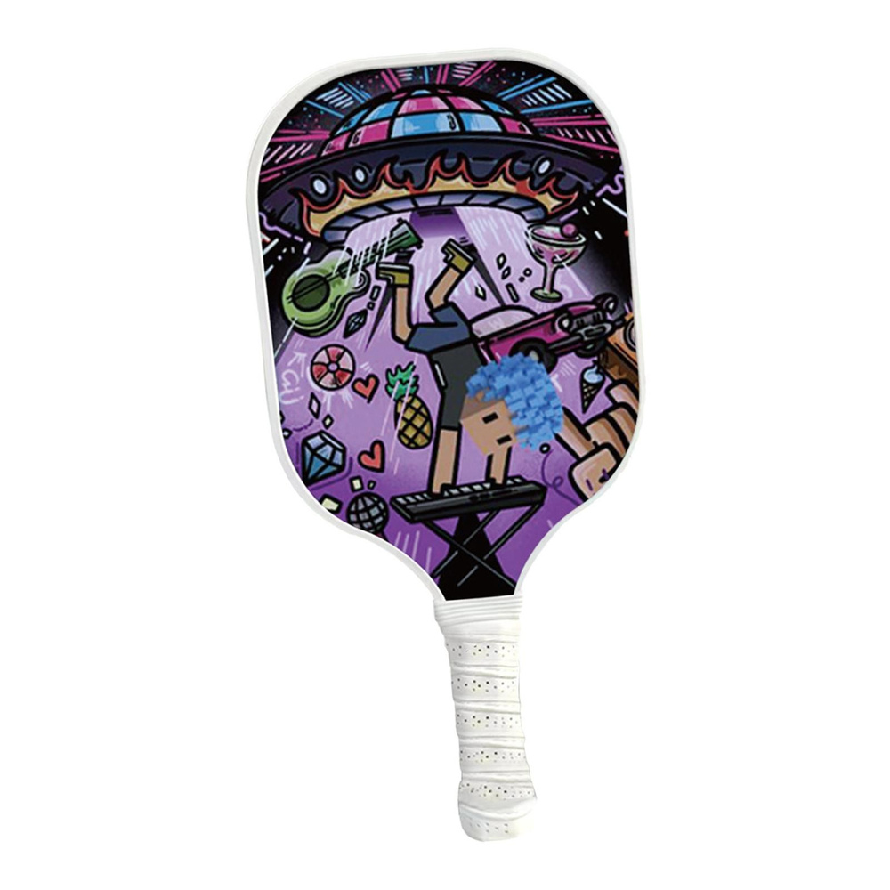 Pickleball Paddle мужчины женщины начинающие дети 405 мм x 198 мм x 10 мм -  купить с доставкой по выгодным ценам в интернет-магазине OZON (1185121467)