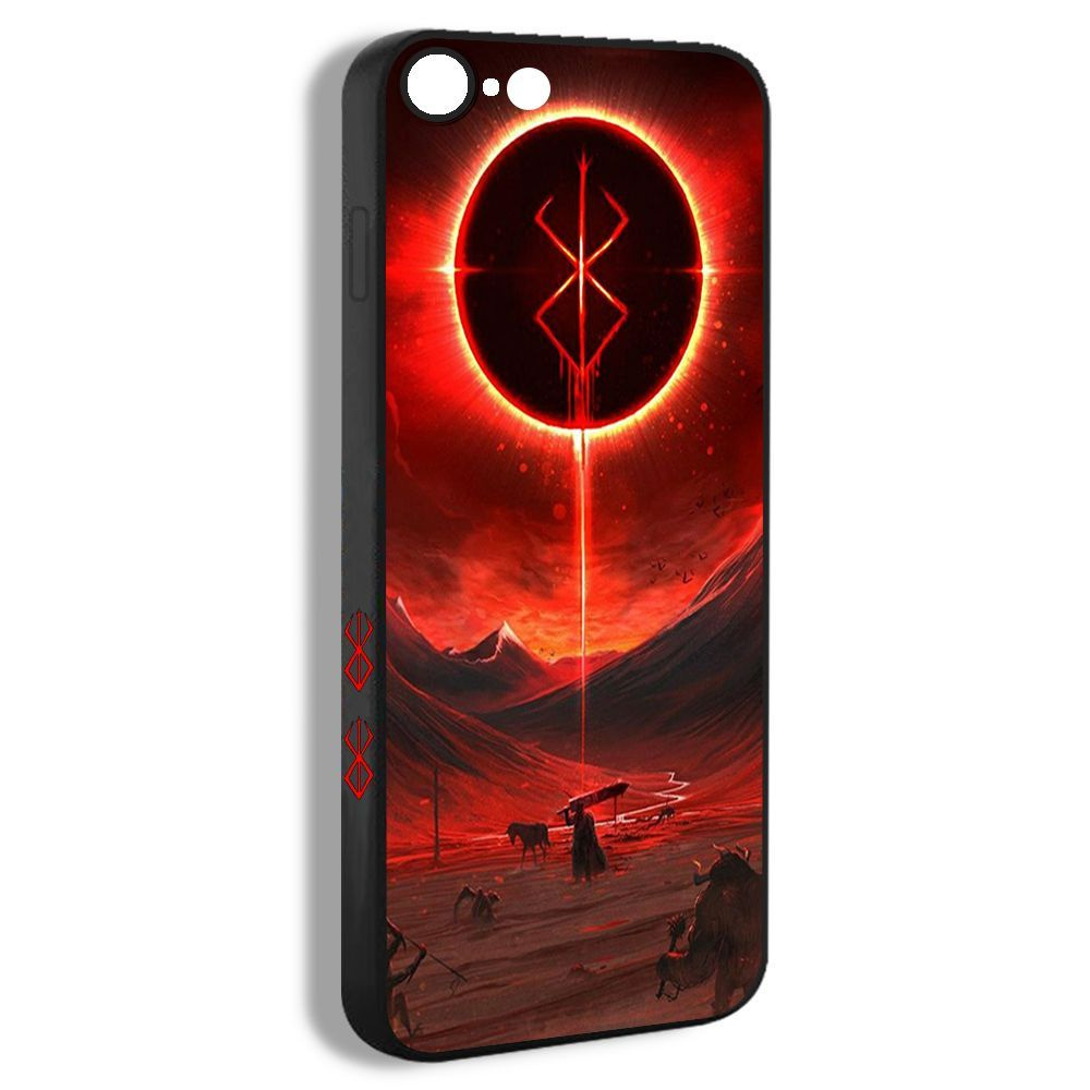 чехол для смартфона Подходит для iPhone 6s Берсерк Гатс Berserk Guts Знаки  аниме HZA03 - купить с доставкой по выгодным ценам в интернет-магазине OZON  (1178070054)