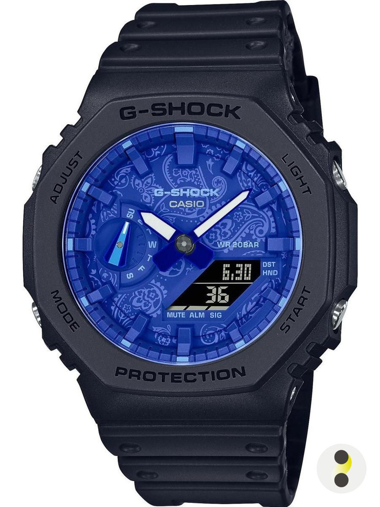 Мужские часы Casio G-Shock GA-2100BP-1A #1