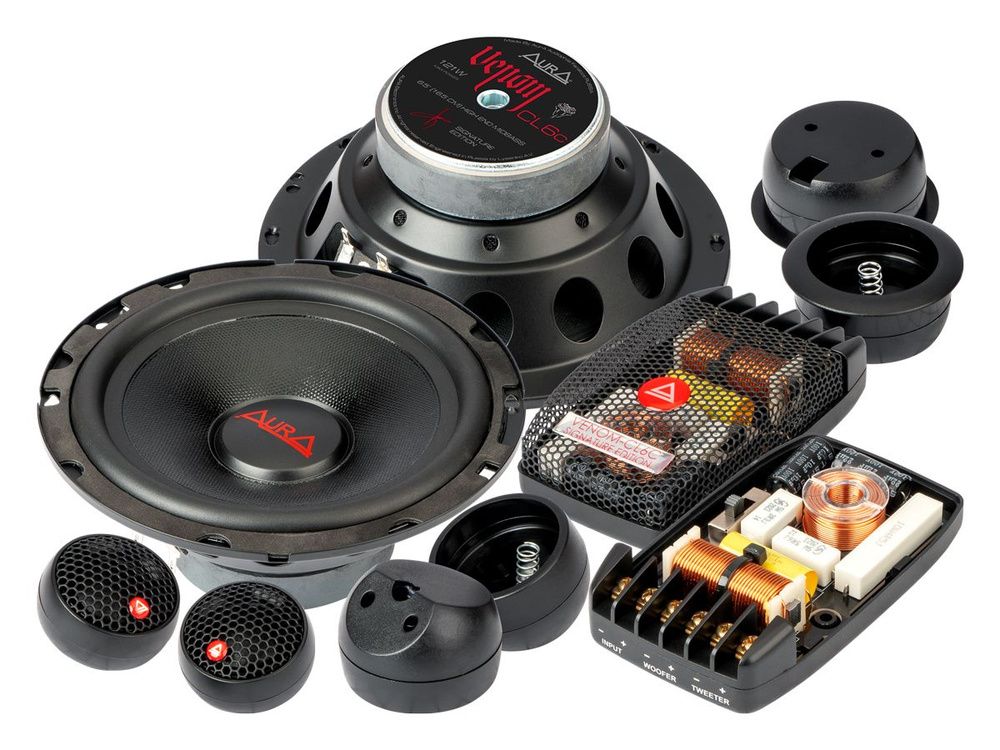 Колонки автомобильные Aura Venom CL6C - купить по выгодной цене в ...