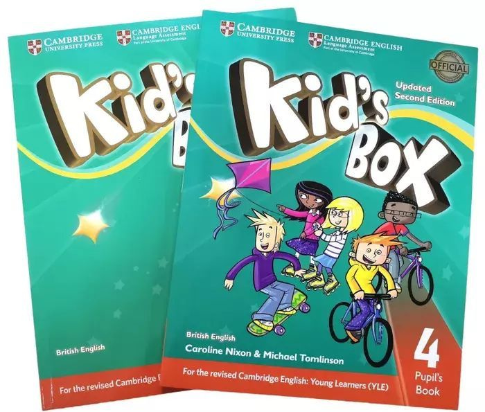 Kid's Box 4 (2nd Edition Updated) комплект SB +WB + CD - купить с ...