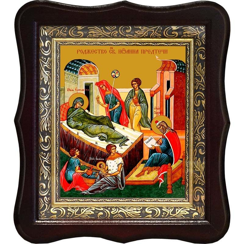 Рождество Иоанна Предтечи. Икона на холсте. - купить по низким ценам в ...