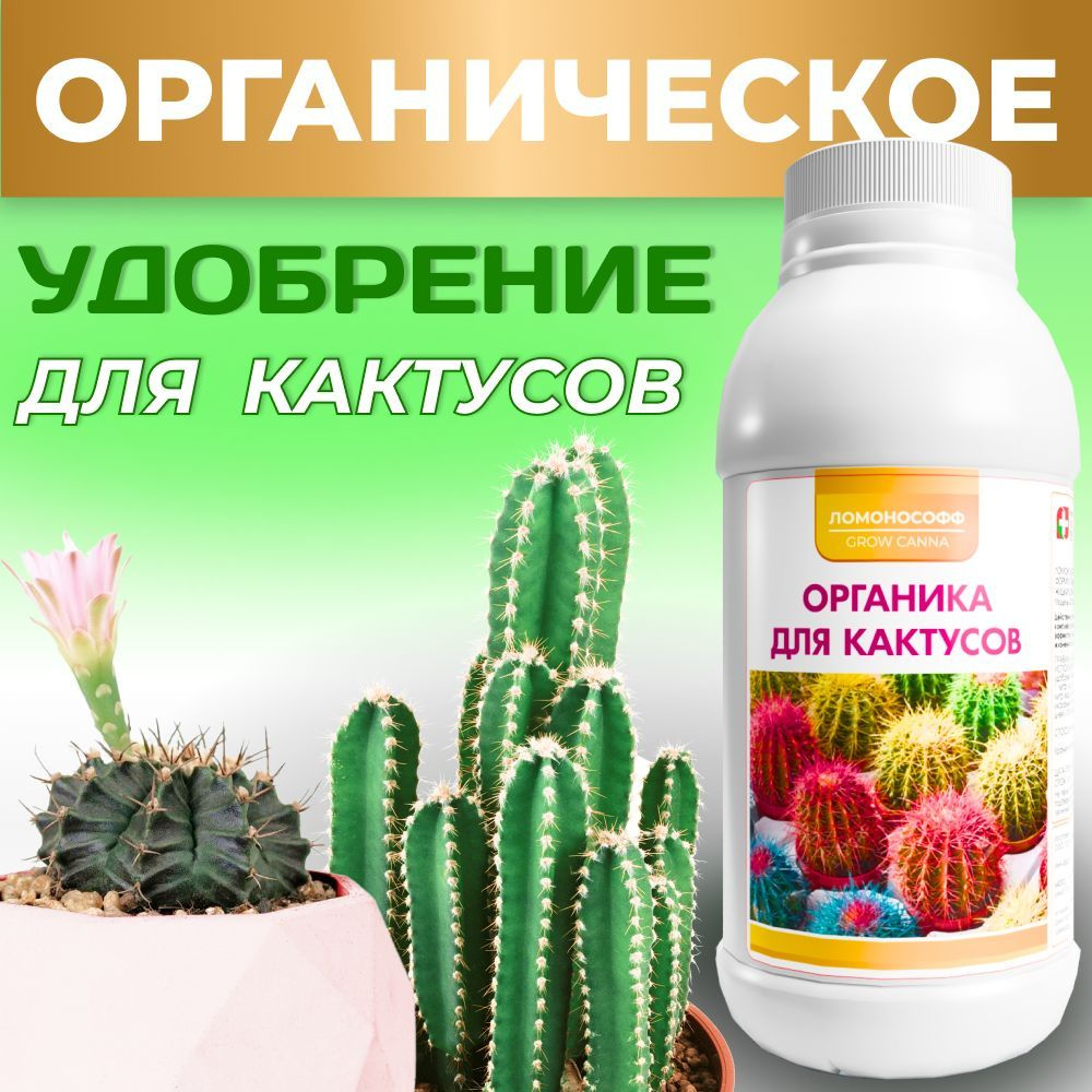 Удобрение для кактусов органическое 150 мл / Подкормка универсальная ...